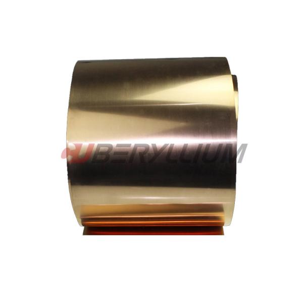 Quality Cube Alloy 25 C17200 Beryllium Copper 172 Strip  1/2 Hard For Relay Switch Packed In Coil wholesale