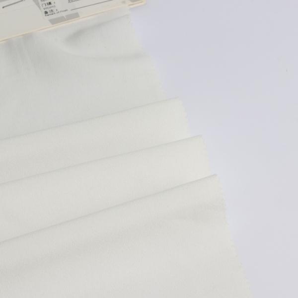RPET POLY CREPE DE CHINE wholesale silk like soft 100% RPET fabric for women cloth