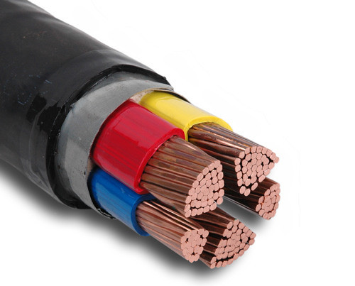 Quality Underground Armoured Electrical Cable 1 - 5 Cores Low / Medium Voltage wholesale