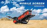 Crawler Mobile Screen Machine With Three Layer Screen Design
