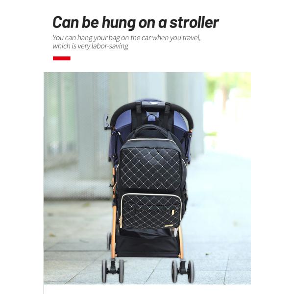 New Large-capacity Diaper Bag Multi functional Backpack Mummy Bag Small Fresh Mother and Baby Backpack