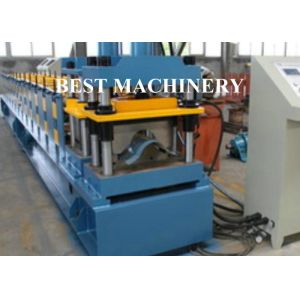 Roof Tile Crest Ridge Cap Roll Forming Machine CE / SGS Certificated