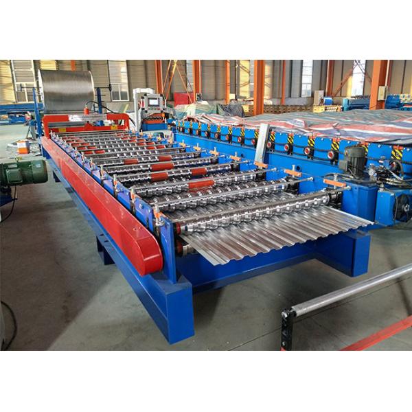 Iron Galvanized Steel Color Coated Sheet Making Machine Shaft Diameter 70 MM