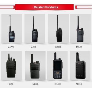 Mstar M-519 Long Distance Wireless Two Way Radio with GPS Function and SIM Card