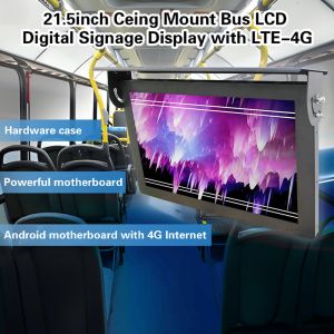 Buy cheap 21.5/24/32 Inch Stretched Bar Ceiling Mount Bus Wifi Digital Signage Android from wholesalers