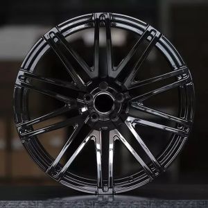 new staggered forged aftermarket Gloss Black forged wheel