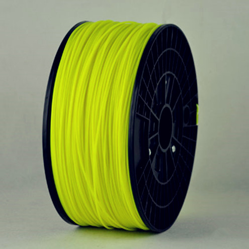 3D Printer Yellow Fluorescence Filament ABS, 1.75mm 1kg imprimante 3D Material