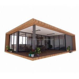 China 20 Foot Luxury Mobile House with Living and Aluminum Alloy Windows Customized Flat Villas on sale