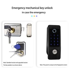 Electric Waterproof Bluetooth Deadbolt Keyless Smart WIFI Door Lock