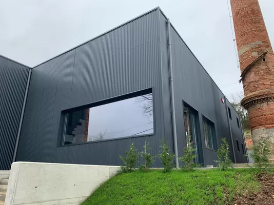 Precast high-strength H-shaped steel structure warehouse building in China factory