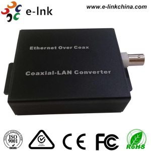 10/100Mbps IP Ethernet Over Coaxial Converter With Dc 12v Power Supply
