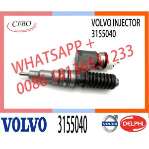 Common Rail Fuel Injector VOE3155040 3155040 for EC360 EC360B EC460 Excavator