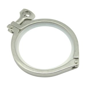 Cheap 304 Stainless Steel Single Pin Heavy Duty Tri Clamp with Female Thread from Wenzhe for sale