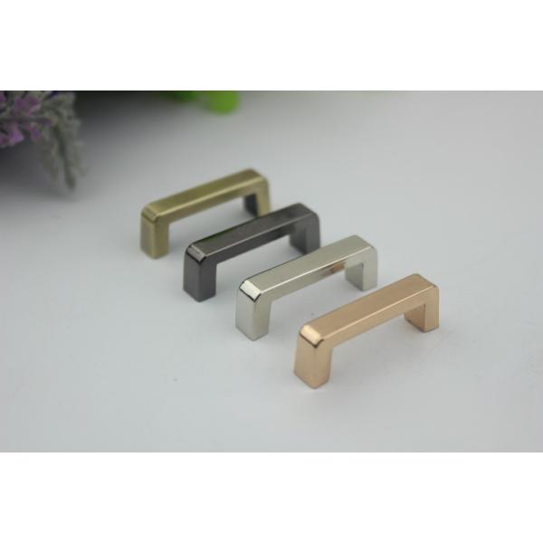 Metal fitting bag hardware 25 mm inner size gunmetal color zinc alloy arch bridge for straps