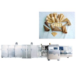 Cheap Commercial Automatic Sugar Cone Production Line For Making Waffle Cone CE Certification for sale