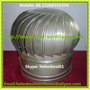 Cheap no power roof turbo ventilator for warehouse Aluminum for sale