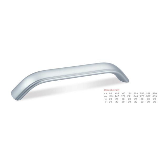 Furniture door handle for Wardrobe Clothespress Door Aluminium Pull Handle 96