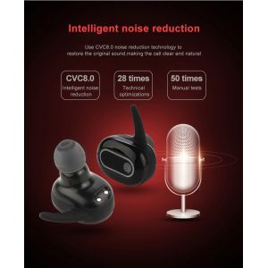Producentre PDCTWS-R10 BT Earphone Wireless Mini Invisible Earbuds Stereo