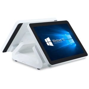 Advanced Dual 15.6'' HD Touch Screen POS Terminal Model 401 with Win/Andriod