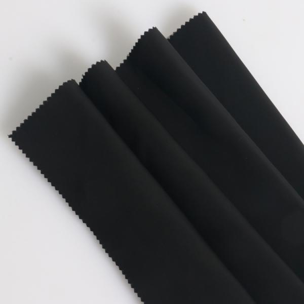 shape memory 75D*150D recycled poly fabric for Windbreaker down backpack