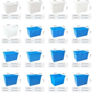 90l 120l 160l 200l 300l 400l Rectangular Nesting Poly Water Storage Tank