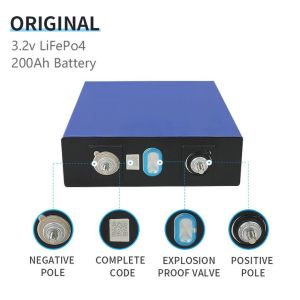 Lithium LiFePO4 Battery Cell 202ah 3.2v Prismatic LFP Cells For Solar System