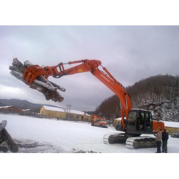 Quality HItachi EX300 Wood Grapple Mechanical Type For Loading / Unloading wholesale