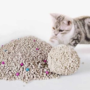 Fast Clumping Bentonite Cat Litter Highly Absorbent Strong Deodorizing ECO