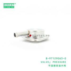 Cheap 8-97129063-0 Isuzu Engine Parts NKR55 4JB1 Pressure Valve 8971290630 for sale