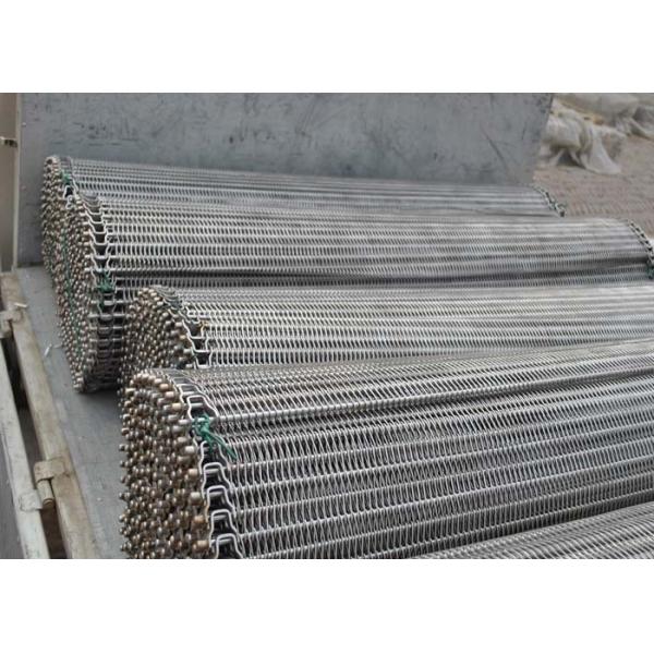 Spiral Wire Mersh Stainless Steel Conveyor Belt For Drying Ovens