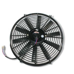 China 120w 14 Inch Universal Radiator Cooling Fan Plastic Material In Black on sale