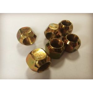 M14*1.5 Color Zinc-Plated Carbon Steel Wheel Nuts With Left Hand Thread