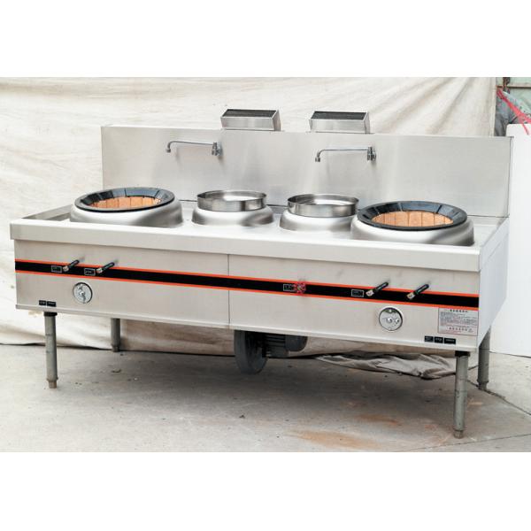 Quality Firebrick 2 Burner Commercial Gas Cooking Stoves / Gas Cooking Range For Kitchen wholesale