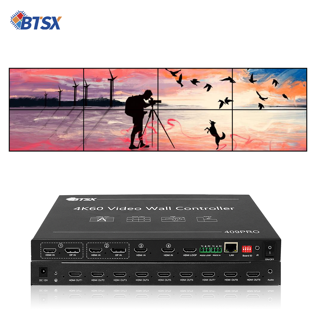 Cheap High-Performance Video Wall Controller for Seamless Multi-Screen Displays for sale