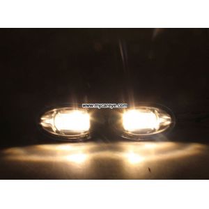 Honda Civic car front fog lamp assembly LED daytime running lights drl