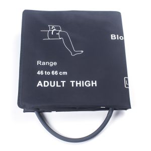 Thigh Extra Large Adult NIBP Cuff Bladderless Single Tube 46-66cm Nylon Cuff