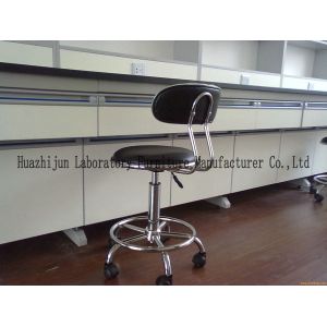 Antirust Lab Chairs And Stools With Backrest Adjustable 440-600mm High Scope