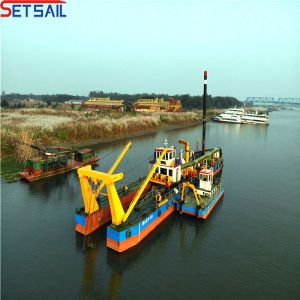 Diesel Power Type 10 Inch Cutter Suction Reservoir Sand Dredger 31.1 Meter Total
