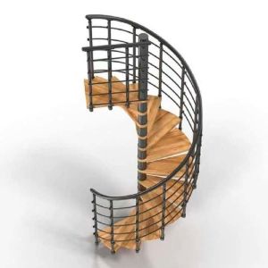 Indoor Space Saving Spiral Staircase