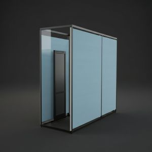 Multiple Panels Office Partition Sound Insulation With Easy Manual Operation