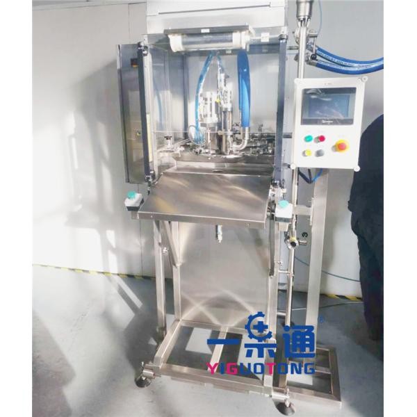 Orange Mango Juice Carton Box BIB Filling Machine / Milk Carton Filling Machine