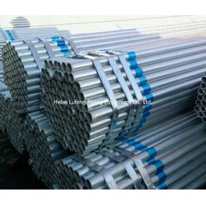 Hot dipped galvanized schedule 40 steel pipe / mild steel pipe with low