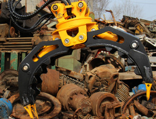 3-40 Ton Excavator Hydraulic Rotating Grapple Mechanical Construction Machinery