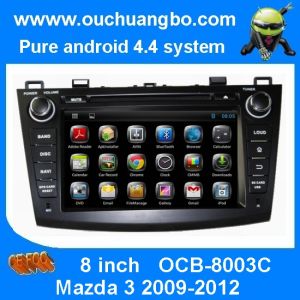China Ouchuangbo Pure Android 4.2 DVD Multimedia Kit GPS for Mazda 3 2009-2012 3G wifi Bluetooth Radio OCB-8003C on sale