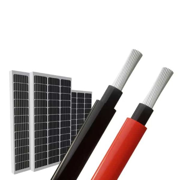 Quality H1Z2Z2-K Model DC Solar Cable with 6.1mm OD and -40°C To 90°C Temperature Rating for Photovoltaic Systems wholesale