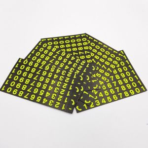 10x7cm Removable Isotropy Fridge Magnetic Numbers