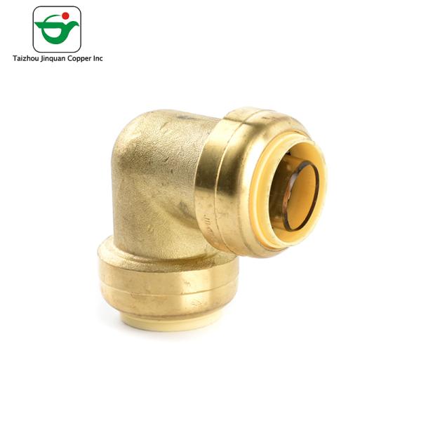 Copper 90 Degree Elbow 1/2" x 1/2" Push Fit Fitting