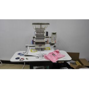 China Second Hand Computerised Embroidery Machine With 1000rpm Speed TEJT-C1201 on sale