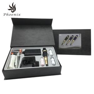 Security Temporary Permanent Makeup Tattoo Pen Set Needles Length 0.35mm