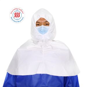 Surgical Non Woven Astronaut Caps Microporous Waterproof Balaclava Hood Cap